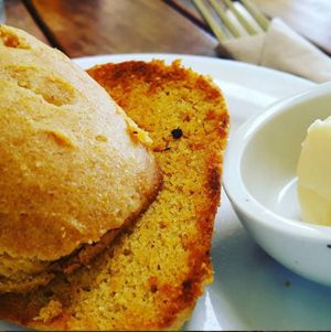 Sweet Corn Bread at Real Food Daily - Pasadena in Pasadena