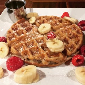 waffle at Real Food Daily - Pasadena in Pasadena