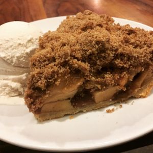 apple pie a la mode at Real Food Daily - Pasadena in Pasadena