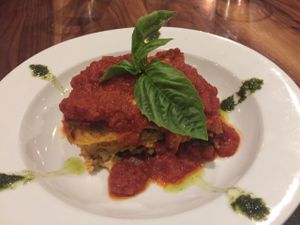 Lasagna Napoletano at Real Food Daily - Pasadena in Pasadena