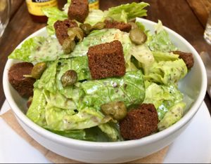 Caesar salad  at Real Food Daily - Pasadena in Pasadena