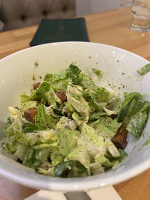 Caesar salad  at Real Food Daily - Pasadena in Pasadena