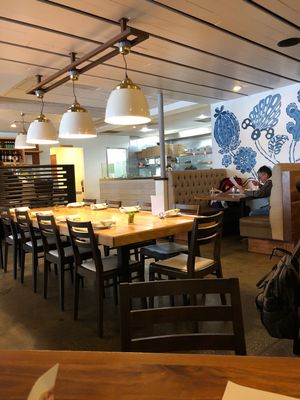 Open kitchen  at Real Food Daily - Pasadena in Pasadena