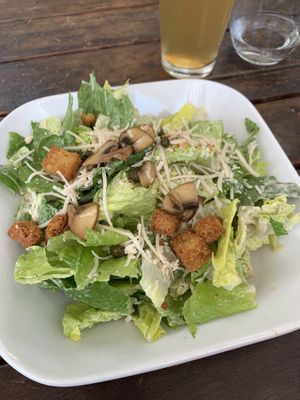 Caesar salad at Real Food Daily - Pasadena in Pasadena