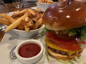 Western Burger at Real Food Daily - Pasadena in Pasadena