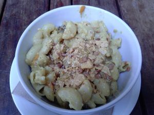 mac n' cheese at Real Food Daily - Pasadena in Pasadena