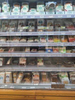 Tofu, burgers... at Frooty in Barcelona