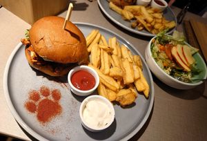 Happy Piggy Burger  #Veganuary at Katzentempel - Bochum in Bochum