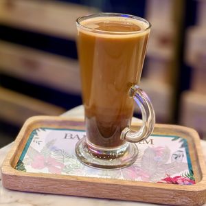 Vegan Thai Milk Tea (Hot Version) at Bangkok Jam - Great World City in Central Singapore