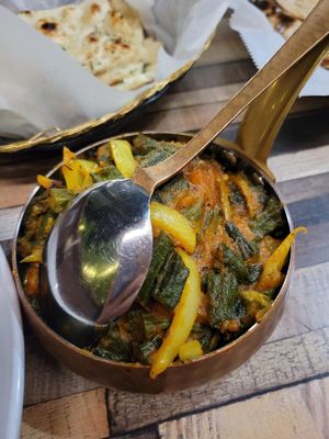 Bhindi (Okra) Masala at Turmeric Indian Bar & Grill in Sarasota