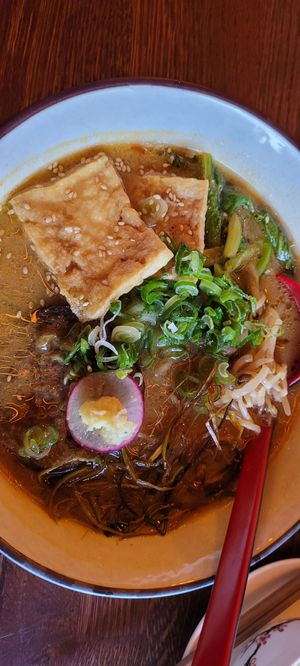 Miso Ramen at Iro Izakaya Vegan in Berlin