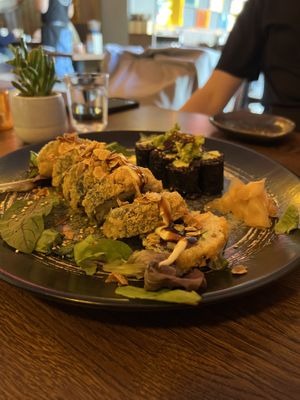 Crispy sushi  at Iro Izakaya Vegan in Berlin