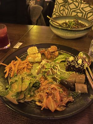 Mixed Plate  at Iro Izakaya Vegan in Berlin