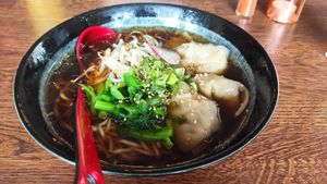 Wantan at Iro Izakaya Vegan in Berlin