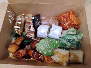 Starters at Iro Izakaya Vegan in Berlin