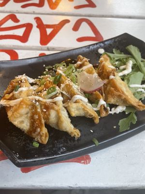 Crispy gyoza    at Iro Izakaya Vegan in Berlin