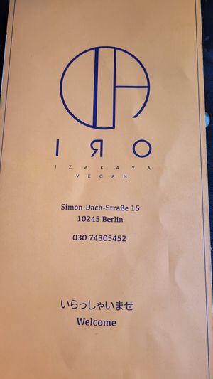  at Iro Izakaya Vegan in Berlin