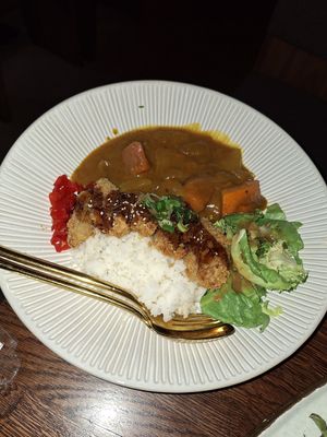 Japanese curry at Iro Izakaya Vegan in Berlin