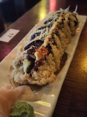 38. Vegan chicken crispy Maki at Iro Izakaya Vegan in Berlin