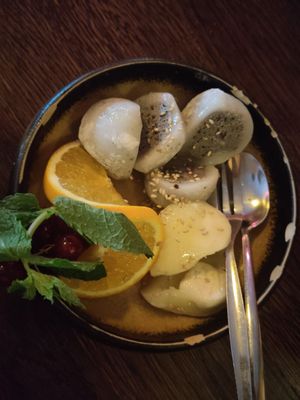 Mochi at Iro Izakaya Vegan in Berlin
