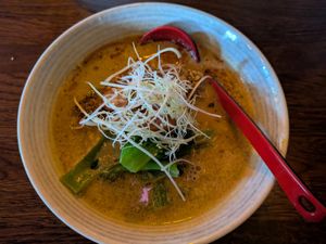 Tantan ramen at Iro Izakaya Vegan in Berlin