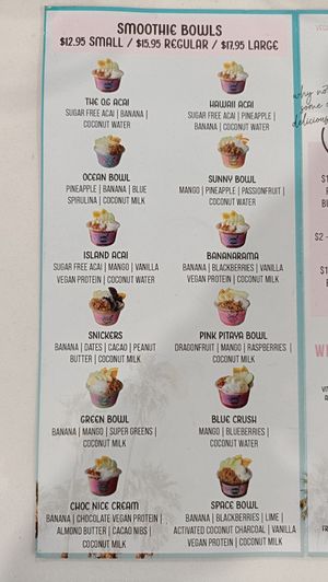 100% Plant-Based Smoothie Bowls at Bowlarama in Broadmeadow