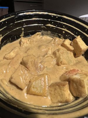 Yellow tofu curry  at Thai Recipe Bistro in Phoenix