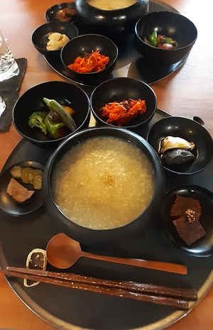 Porridge at Fune Ethical Lifestyle in Kyoto