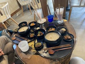 Set meal  at Fune Ethical Lifestyle in Kyoto