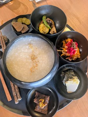 Porridge set at Fune Ethical Lifestyle in Kyoto