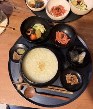 Organic Rice Porridge   at Fune Ethical Lifestyle in Kyoto