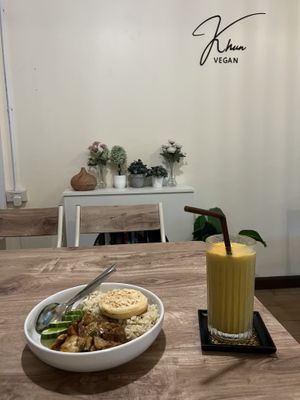   at KHUN VEGAN in Khon Kaen