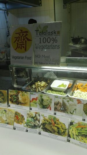 look for the sign at Talalask - Central World Mall in Bangkok