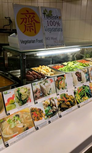 the sign at Talalask - Central World Mall in Bangkok