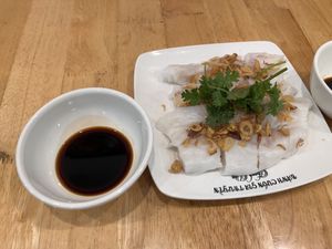 Fresh rice paper roll  at Hanoi Vegan Food Tours in Hanoi
