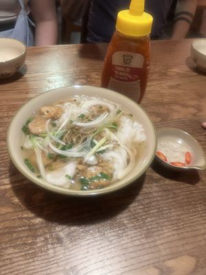 Vegan Pho - at 68 Nguyen huu huan  at Hanoi Vegan Food Tours in Hanoi