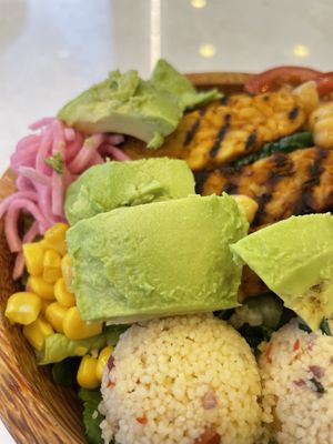 Avocado extra  at Aloha Poke in Seoul