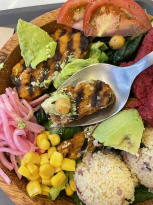 Tempeh   at Aloha Poke in Seoul