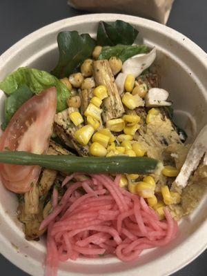 Maui tofu   at Aloha Poke in Seoul