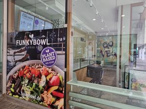 Unfortunately closed in weekend at Funkybowl Medienhafen in Dusseldorf