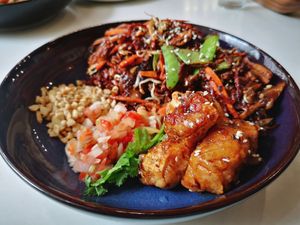 Grilled Mushroom & Veggie Rice Bowl at SHAKA - Salcedo Village Makati in Makati