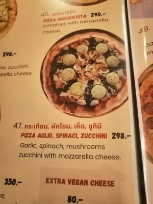 Vegan cheese now on the menu at La Gatta in Chiang Rai