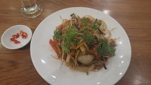 Sechuan noodles  at Chay Minh Tâm in Phu Quoc