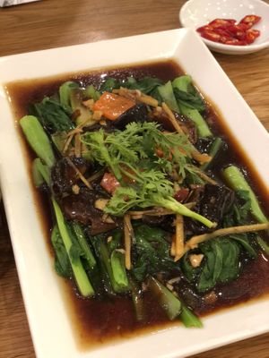 Chinese kale  at Chay Minh Tâm in Phu Quoc