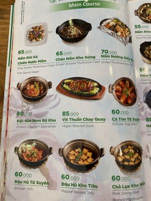 part of the big menu 1/x  at Chay Minh Tâm in Phu Quoc