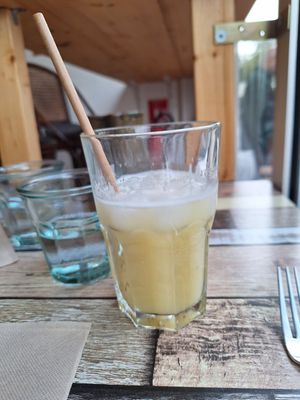 Fruit cocktail (non alcoholic) at Popi's Family in Le Havre