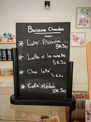 Hot drinks at Popi's Family in Le Havre