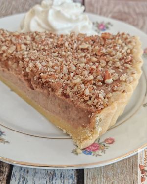 Pecan pie at Popi's Family in Le Havre