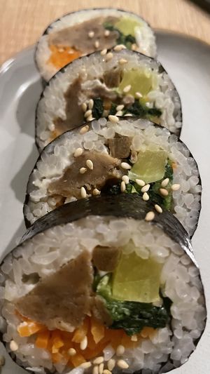 Kimbap  at MukBap in London