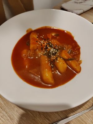 Tteok-bokki at MukBap in London